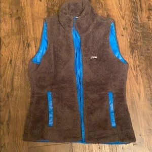 Patagonia fleece reversible vest